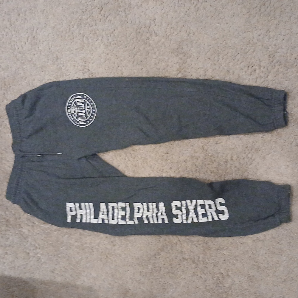 NBA 76ers Mens Joggers/sweatpants size M very good condition